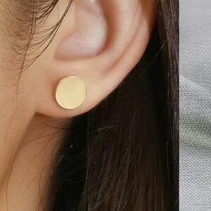 Minimalist Gold Stud Earrings